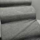 Aodisman 5-Step Dog Stairs and Ramp for High Bed, Non-Slip Sturdy Pet Steps for Small Dogs and Cats,22.2" H,Grey