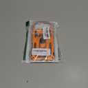 ADDIT i Phone 17 Air Case, for iPhone 17 Air Case with Tempered Glass Screen Protector, Adjustable Kickstand Ring, Military-Grade Heavy Duty Protection, Shockproof, Anti-Fingerprint,Orange