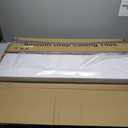 2ft x 4ft Drop Ceiling TilesSmooth White PVC Ceiling Panel 24 x 48in. Waterproof, Washable and Fire-Rated - Reusable - High-Grade PVC to Prevent Breakage-Package of 10 Tiles