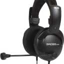 Koss SB40 Computer Headset with Microphone, black/gold