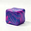 Squishies Stress Cube Toys,Adults Squishies Anxiety Relief Maltose Ball,Large Veined Ice Cube Squishy Toy,Gel Filled Stretchy Stress Balls for Anxiety Relief,Colorful Fidgets Cubes (Blue)