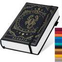 TIEFOSSI Constellations A5 Dotted Hardcover Journal Notebook, 100gsm 400pages Writing Paper, Organizers Notebook for Women, Men, Teens (Scorpio)