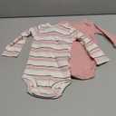 little planet by carter's baby-girls 2-pack Long Sleeve Bodysuits Made With Organic Cotton 12 M