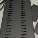 100W 10-Port Smart Charging Station | 5 USB-A & 5 USB-C Ports | Organized Design for Cellphones, Tablets, Watches & More (Black)