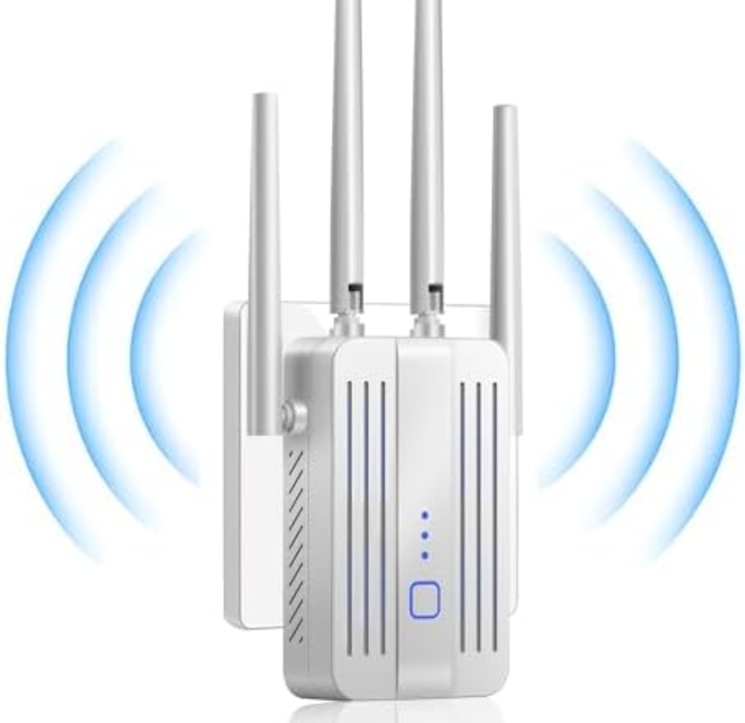 WiFi Extender Signal Booster for Home: Internet Repeater Range Covers Up to 9995 Sq.ft and 45+ Devices
