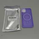 SUPFINE Magnetic for iPhone 11 Phone Case(Compatible with MagSafe)(Military Grade Drop Protection) Slim Translucent Matte Shockproof with Anti-Fingerprint Phone Case, Purple