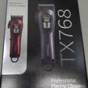 TCMKY Hair Clippers for Men Professional Clippers for Men Cordless & Corded Barber Clippers for Hair Cutting & Grooming. Rechargeable Hair Trimmer Kit for Household (Red)