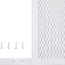 M-D Building Products 14182 Door Grille, Adjustable Fit for Doors 30" to 36" Wide, Easy-to-Install, Ideal for Residential and Commercial Use (White)
