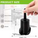 DLC-2ACBN Chopping Blade Fits Cuisinart Mini Prep Plus DLC-2A, Food Processor Blade Compatible with Cuisinart Food Processor Replacement Parts (Black)