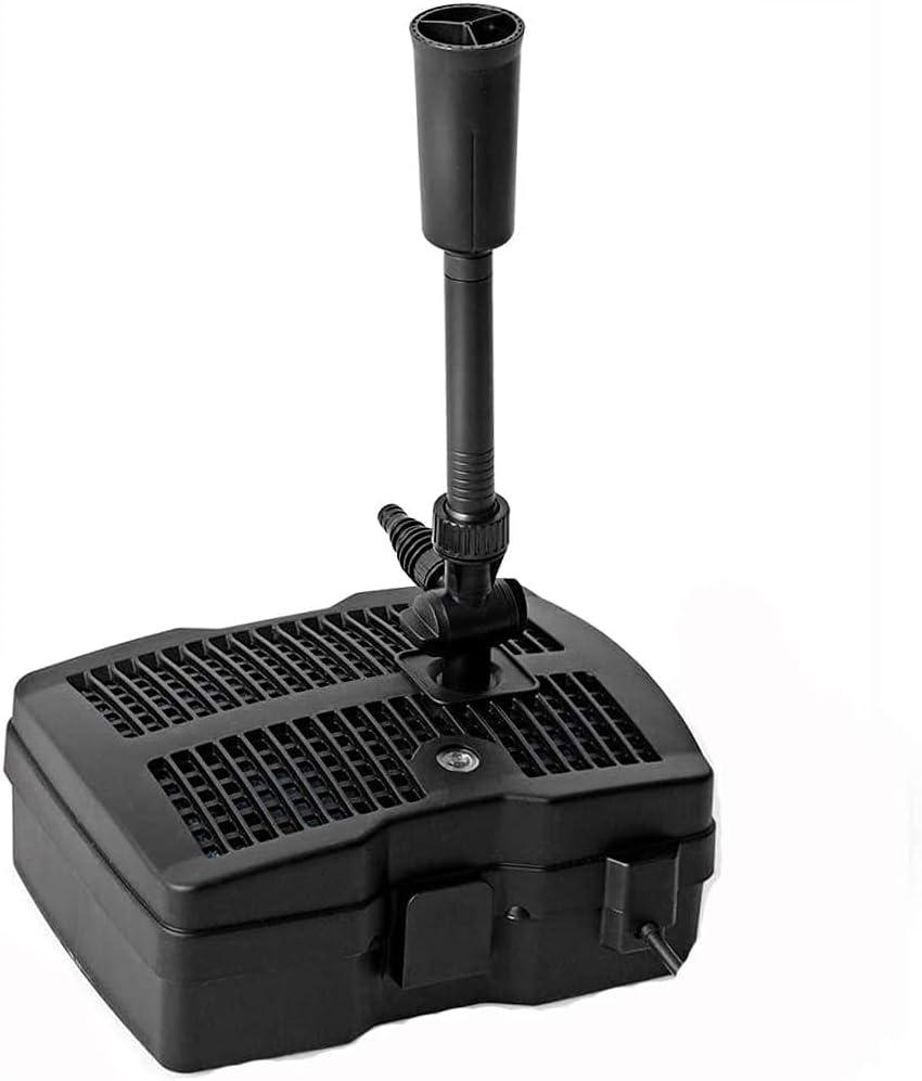 110v 660GPH Submersible Garden Pond Filter Water Pump with Fountain Kits