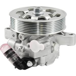 Power Steering Pump with Pulley 21-5419 96-5419 L4 2.4L Only Compatible for Honda CR-V 2.4L 2005-2011 Element 2006-2011 Accord 2006-2007