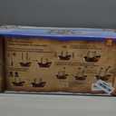 Pirate Ship Adventure Playset with Lights and Sounds - Includes 2 Pirate Figures, Treasure Chest & Cannons - Pretend Play Gift for Kids Ages 3+ Boys Girls - Birthday, for Kids