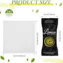 240 Pcs Moist Cotton Towel Moist Towelettes Individually Wrapped Scent Disposable Face Towel 8.6'' x 8.6'' Hot/Cold Moistened Cleansing Wipes, Lemon Tea Tree and Lavender Scent (Black)