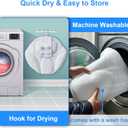 Luxury Oversized Bath Tub Pillow Fits All Bathtubs, Secure Support for Head,Neck,and Back Rest,Relaxing Spa Gifts for Women,Extra Thick & Soft,Anti-Slip Suction Cups,Washable