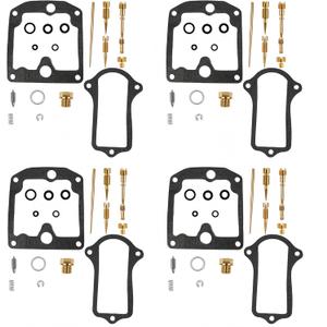 4 Pcs Carburetor Rebuild Carb Repair Kits Replacement for Suzuki GS550E GS550 1977 1978 1979 GS550L 13201-47010