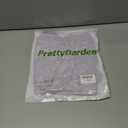 PRETTYGARDEN Women's 2025 Summer Crew Neck Short Sleeve Shirts Lace Going Out Sheer Mesh Crop Tops Dressy Casual Blouses (L)