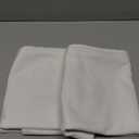 JUSPURBET Cream White Decorative Pillow Covers 14x14 Set of 2 Throw Pillow Covers for Couch Sofa Bed Cozy Velvet Cushion Covers Cases with Hidden Zipper for Living Room Home Decor