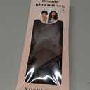 Grande Heatless Curls Overnight Rods No Heat Hair Curlers to Sleep Jumbo Foam Large Hair Rollers for Long Short Hair Heatless Curling Rod Set with Satin Wrap for Sleeping Brown