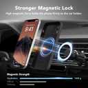 Magnetic for iPhone 12 Case, Compatible with MagSafe, [Full Camera Protection][Screen Protector] Silicone Shockproof Protective Phone Case for iPhone 12 6.1", Black