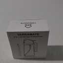 YARRAMATE 2PCS 16oz/470ml Oil Sprayer for Cooking with Stickers, Food-Grade 2 in 1 Olive Oil Dispenser Bottle for Kitchen, Premium Dark AmberGlass Oil Bottle for Air Fryer, BBQ (Black & Green)