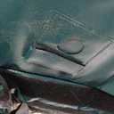 Heated Cat House for Outside,Dual Camera Mounts,100% Weatherproof & Extremely Insulated,Elevated Feral Cat Shelter with Escape Door,Waterproof Eaves for Outdoor Stray Barn Cat(Dark Green,M) (23.6"L x 16.5"W x 18.5"H)