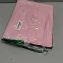 Premium 9 Pocket Card Binder for 540 Cards, Fabmaker PU Cover Trading Card Binder, Sturdy Card Collection Album, Sleek Card Holder Folders for Game Cards & Sports Cards, Pink