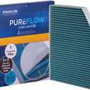 PureFlow Cabin Air Filter PC99458X | Fits 2018-2024 BMW X3, 2019-2025 330i xDrive, 330i, 2022-2025 i4, 2019-2025 X4, 2020-2025 Toyota GR Supra, 2021-2025 BMW 430i