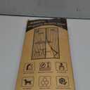 Magnetic Screen DoorScreen Door MeshKeep Bugs Out, Heavy-Duty Mesh Curtain,Pet and Kid Friendly, Works with Front Doors, Sliding Doors34 x 82 Inch Black