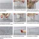 6 Pcs Clear HandPurse Storage Organizer, 15.7"x 11.8"x 9.84" Purse Storage Organizer for Closet Clear Stackable Handbag Display Case Box with Magnetic Door for Collectibles, Cosmetic, Heels