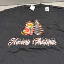 Meowry Christmas T-Shirt Balck Medium