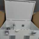 Namunanee Outdoor Electrical Junction Box, ABS Water Resistant Enclosure with Internal Mounting Panel & Hinged Cover, 16.1" H* 12.2" L* 5.9" W