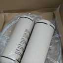 Lamp shades Set of 2,Drum Lampshades 13"x13" x 10" High, Medium Lampshades for Table Lamps Floor Lamps, Natural Linen Hand Crafted, Easy Assembly Required,Beige Lampshade((Spider Fitter)