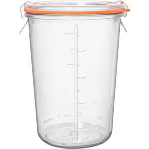 Glass Sourdough Starter Jar,27oz Wide Mouth Jars for Sourdough Starter,Airtight Food Storage Containers with Glass Lid for Bread Baking Supplies