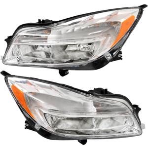 LABLT Headlight Headlamp Assembly Halogen Replacement for Regal 2011 2012 2013 Driver Side Left LH Passenger Side Right RH Replacement for GM2502353 GM2503353