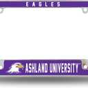Rico Industries NCAA Standard 12" x 6" Chrome All Over Automotive License Plate Frame for Car/Truck/SUV (L-M Schools)