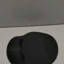 Ergonomic Mouse Pad with Wrist Rest, Large Mousepad(10.6'' x 9''), Wrist Support Mouse Mat with Non-Slip Base, Pain Relief for Laptop & Computer (Black)