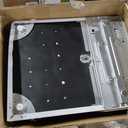 Midea MERC04C4BAWW Chest Freezer, 3.5 Cubic Feet Freezer With Removable Basket, Interior LED Light, Adjustable Temperature, For Kitchen Apartment Office, White