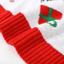 MyFav Men's Ugly Christmas Sweater Holiday Party Knitted Pullover Xmas Sweater (Red, M)