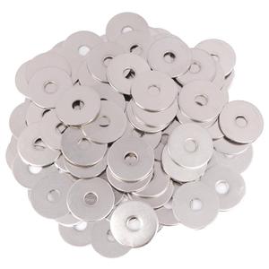 100PCS Fender Washers 1/4" x 1", 304 Stainless Steel Flat Washers Universal Metal Washers (1/4" x 1" 100PCS)