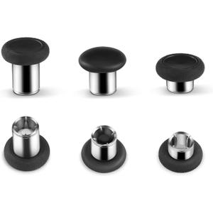 TOMSIN Replacement Thumbsticks for Xbox Elite 1 Controller,6 in 1 Swap Magnetic Joysticks for Xbox One Elite Controller Series 1(Only Fit for Model 1698,NOT for Elite 2 Controller)