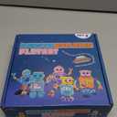 Wooden Snap-Together Building Toys, STEM Building Blocks, Take Apart Toys Playset, Fine Motor Skill Montessori Educational Learning Toys Gift for 3 4 5 6 Years Toddlers Kids