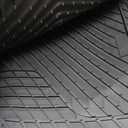 Coverado Car Floor Mats Full Set – Heavy-Duty PVC Floor Mats with Metallic Heel Pad, All-Weather Protection for Front & Rear, Non-Slip Backing, Easy-Clean Interior Liners, Blue