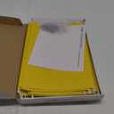 25 Blue Summit Supplies Yellow Legal Size Hanging File Folders - Durable 11pt Paper, Hanging Legal File Folders Yellow with Plastic Tabs and Inserts, Legal Size