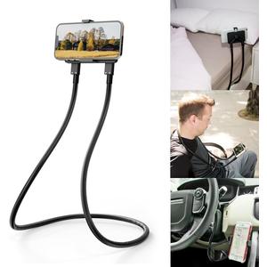 B-Land Cell Phone Holder, Universal Mobile Phone Stand, Lazy Bracket, DIY Flexible Mount Stand with Multiple Function (Black)