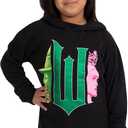 wicked Hoodie | Girls Hoodies | Girls Sweatshirt | Sizes 7 To 14 (Black)