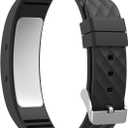 Non-luetooth Led Fitness Tracker Watch No App No Phone Required Fitness Watch Pedometer Watch with Steps Calories Sleep Tracker Alarm Clock for Man Women Black
