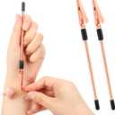 Bracelet Helper Clips, 2 Pcs Hand Bracelets Fasten Helper Tool for Women Jewelry Tools Fastening and Hooking Equipment for Jewelry Necklace Watch Clasps Ties Zippers (Rose Gold)