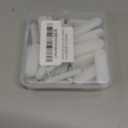 30Pcs Plastic Head Double Pins, White Furniture Chair Leg Feet Pads Glide Nails Bed Skirt Holding Pins for Slipcovers and Bedskirts