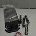 Under Bed Blocker for Pets, Stop Things Going Under Bed or Sofa Couch, Underneath Bed Bumper for Cats Dogs, Easy to Install,Total 83" Length, 7" Height, Black