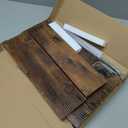 KLM Liquor Bottle Display Shelf, Coffee Syrup Rack Organizer, 3 Step Countertop Liquor Wine Rack, mini bar,liquor cabinet, Home Retro Bar Shelf Stand for Liquor Whiskey, Spirits